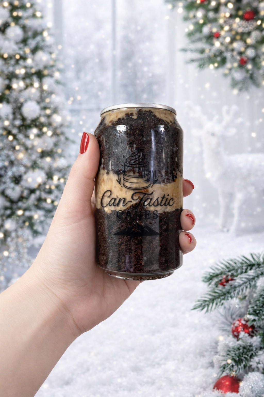 German Chocolate Cake in a Can