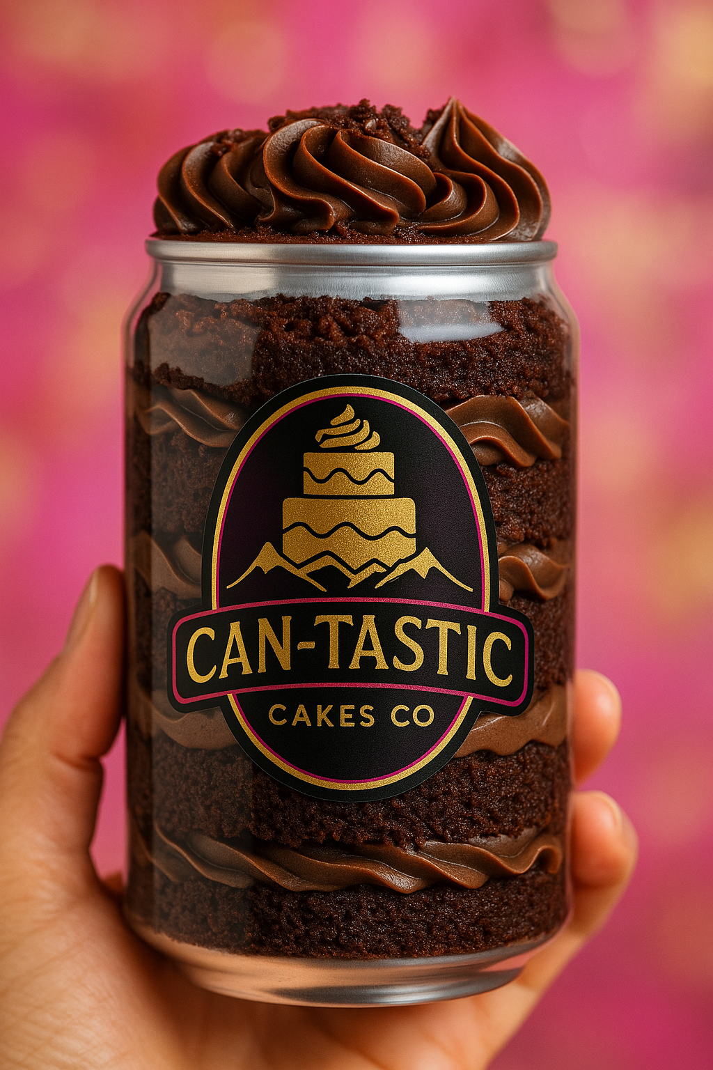 Chocolate Indulgence Cake in a Can