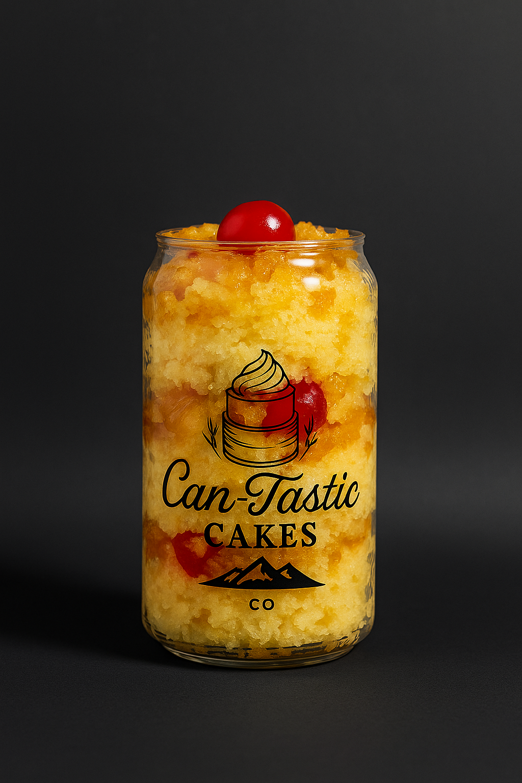 Pineapple Upside-Down Cake in a Can