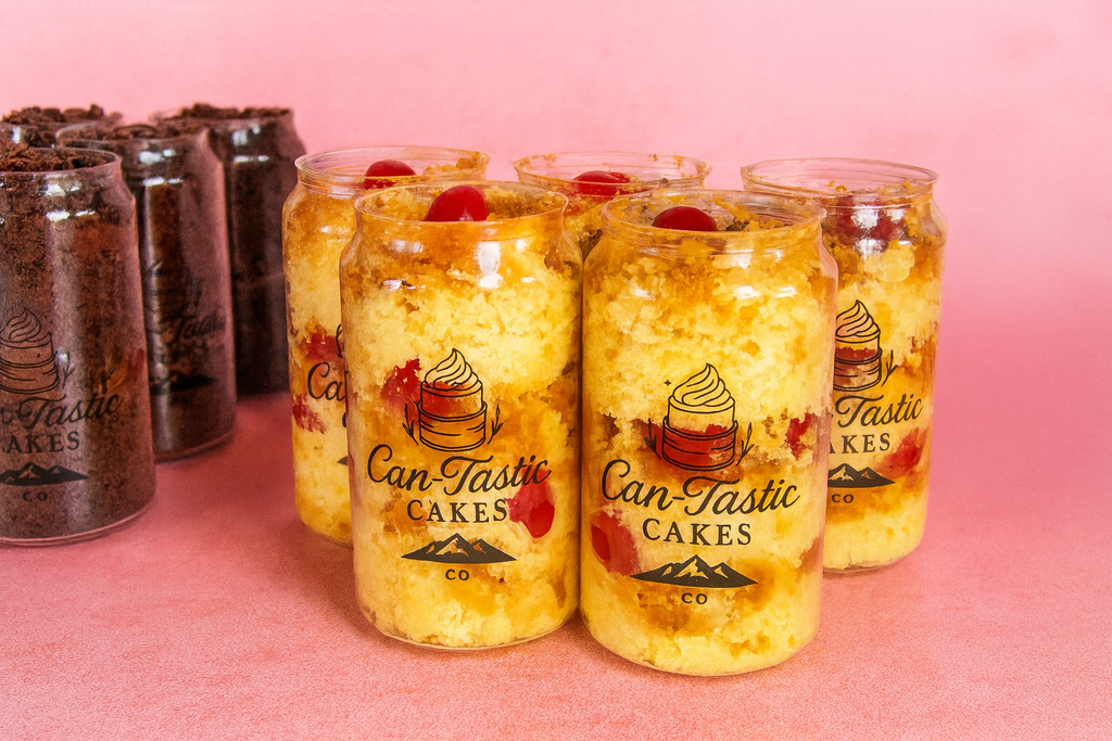 Pineapple Upside-Down Cake in a Can